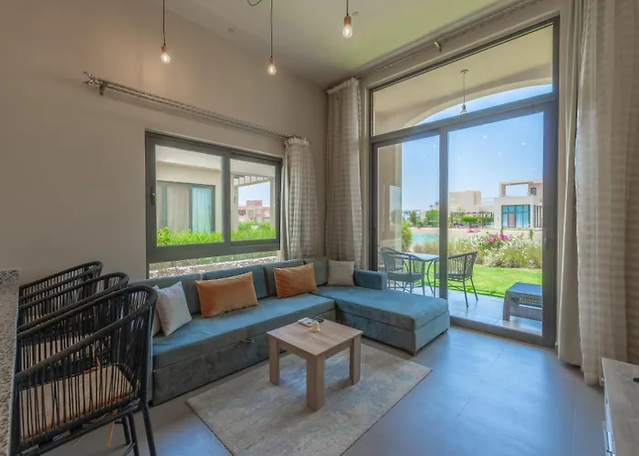 New! 2br Duplex In Tawila, Gouna Private Jacuzzi, Garden, Lagoon & Pool Daire Hurgada