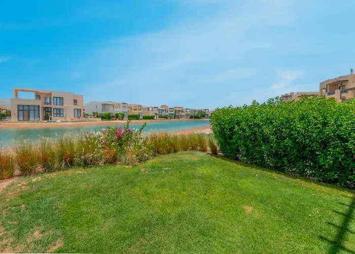 Daire New! 2br Duplex In Tawila, Gouna Private Jacuzzi, Garden, Lagoon & Pool Hurgada